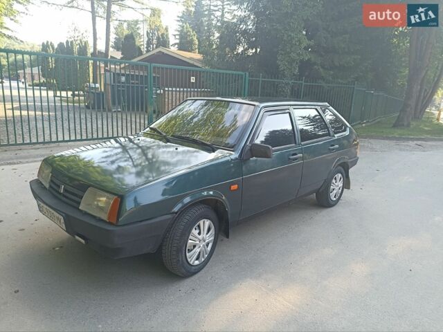Зеленый ВАЗ 2109, объемом двигателя 1.5 л и пробегом 349 тыс. км за 1200 $, фото 1 на Automoto.ua