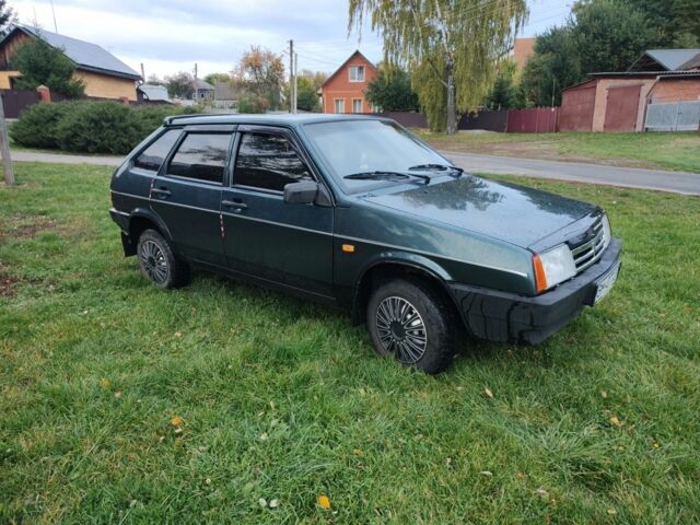 Зеленый ВАЗ 2109, объемом двигателя 1.5 л и пробегом 190 тыс. км за 2000 $, фото 1 на Automoto.ua