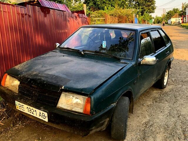 Зеленый ВАЗ 2109, объемом двигателя 1.5 л и пробегом 0 тыс. км за 550 $, фото 1 на Automoto.ua