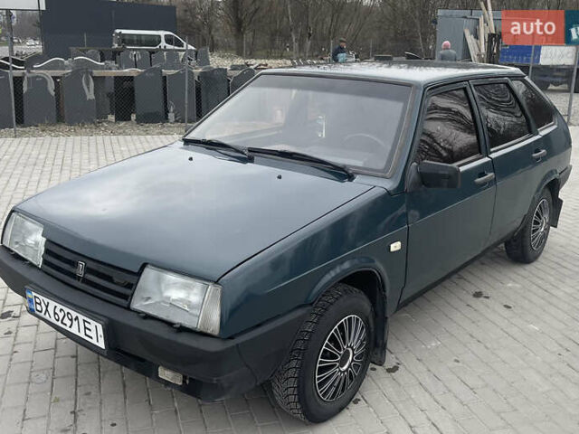 Зеленый ВАЗ 2109, объемом двигателя 1.5 л и пробегом 250 тыс. км за 1300 $, фото 1 на Automoto.ua