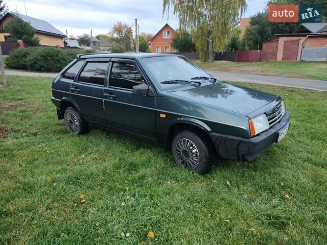 Зеленый ВАЗ 2109, объемом двигателя 1.5 л и пробегом 190 тыс. км за 2000 $, фото 1 на Automoto.ua