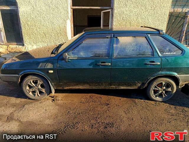 Зеленый ВАЗ 2109, объемом двигателя 1.5 л и пробегом 150 тыс. км за 2000 $, фото 1 на Automoto.ua