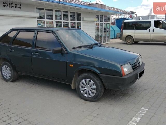 Зеленый ВАЗ 2109, объемом двигателя 1.5 л и пробегом 269 тыс. км за 1550 $, фото 1 на Automoto.ua