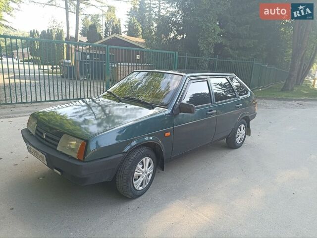 Зеленый ВАЗ 2109, объемом двигателя 1.46 л и пробегом 349 тыс. км за 1300 $, фото 1 на Automoto.ua