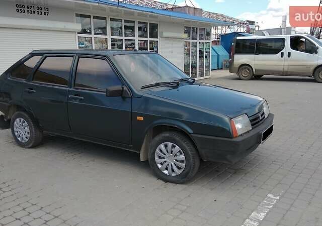 Зеленый ВАЗ 2109, объемом двигателя 1.5 л и пробегом 150 тыс. км за 1550 $, фото 1 на Automoto.ua
