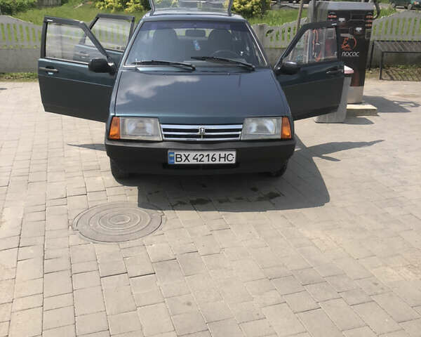Зеленый ВАЗ 2109, объемом двигателя 1.5 л и пробегом 270 тыс. км за 1600 $, фото 1 на Automoto.ua