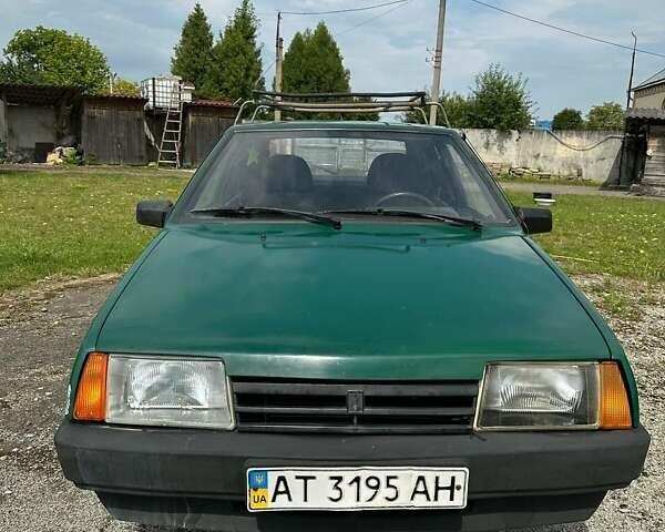 Зеленый ВАЗ 2109, объемом двигателя 0 л и пробегом 142 тыс. км за 2000 $, фото 1 на Automoto.ua