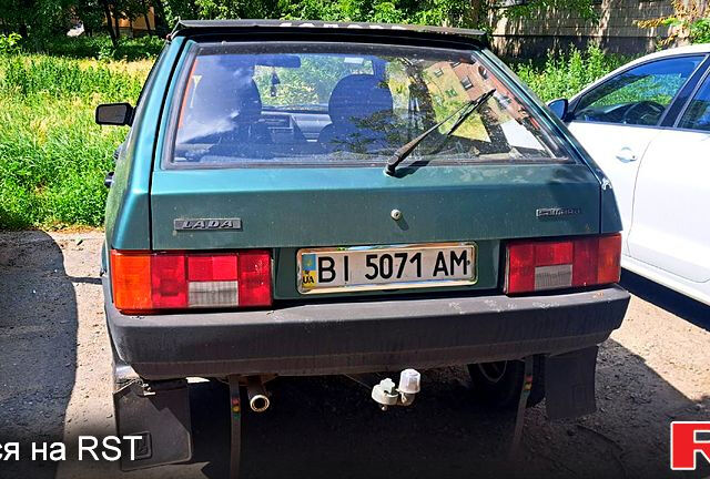 Зеленый ВАЗ 2109, объемом двигателя 1.5 л и пробегом 0 тыс. км за 1400 $, фото 1 на Automoto.ua