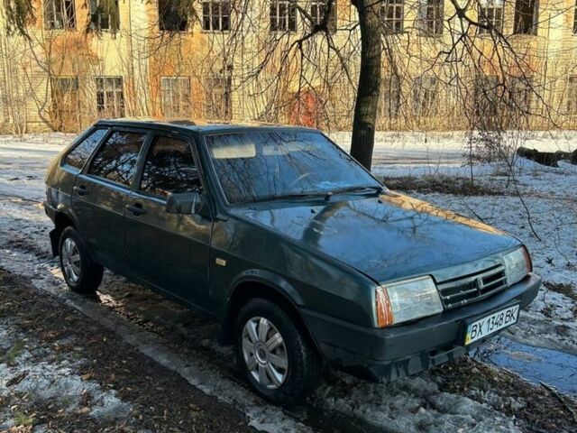 Зелений ВАЗ 2109, об'ємом двигуна 1.5 л та пробігом 156 тис. км за 850 $, фото 1 на Automoto.ua