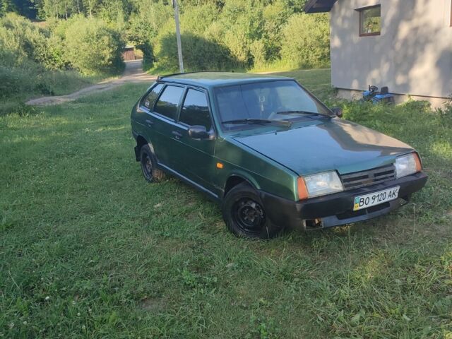 Зеленый ВАЗ 2109, объемом двигателя 0 л и пробегом 7 тыс. км за 604 $, фото 1 на Automoto.ua