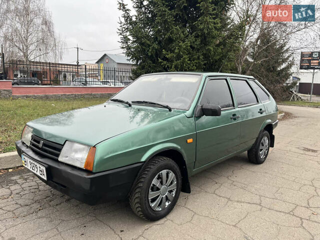 Зеленый ВАЗ 2109, объемом двигателя 1.5 л и пробегом 242 тыс. км за 1800 $, фото 1 на Automoto.ua