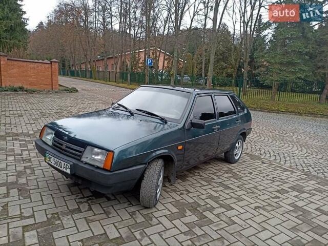 Зеленый ВАЗ 2109, объемом двигателя 1.46 л и пробегом 215 тыс. км за 1450 $, фото 1 на Automoto.ua