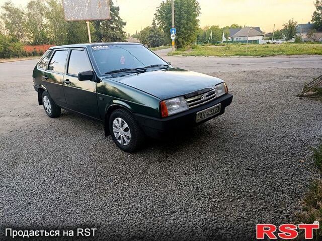 Зеленый ВАЗ 2109, объемом двигателя 1.5 л и пробегом 190 тыс. км за 1500 $, фото 1 на Automoto.ua