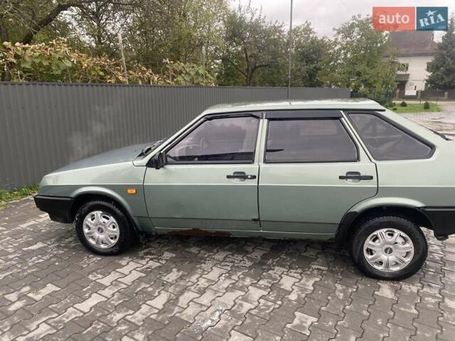 Зеленый ВАЗ 2109, объемом двигателя 0 л и пробегом 150 тыс. км за 700 $, фото 1 на Automoto.ua