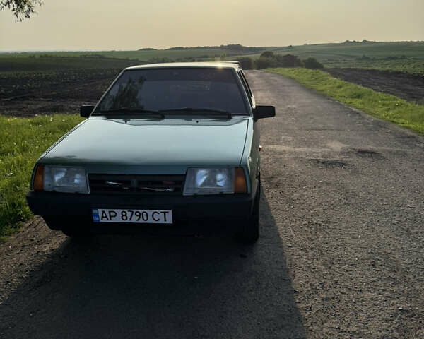 Зеленый ВАЗ 2109, объемом двигателя 1.6 л и пробегом 190 тыс. км за 1600 $, фото 1 на Automoto.ua