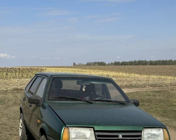 Зеленый ВАЗ 2109, объемом двигателя 1.5 л и пробегом 100 тыс. км за 1700 $, фото 1 на Automoto.ua