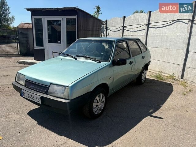 Зеленый ВАЗ 2109, объемом двигателя 1.6 л и пробегом 317 тыс. км за 1500 $, фото 1 на Automoto.ua