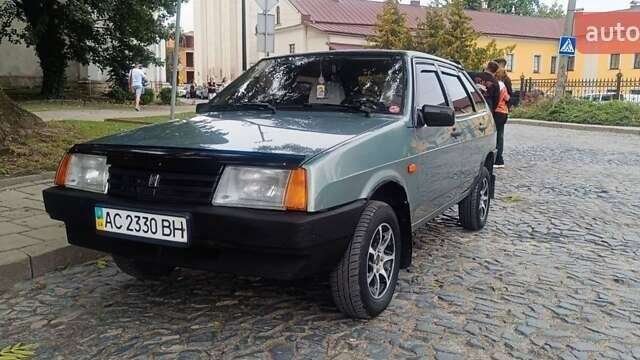 Зеленый ВАЗ 2109, объемом двигателя 1.6 л и пробегом 152 тыс. км за 2499 $, фото 1 на Automoto.ua
