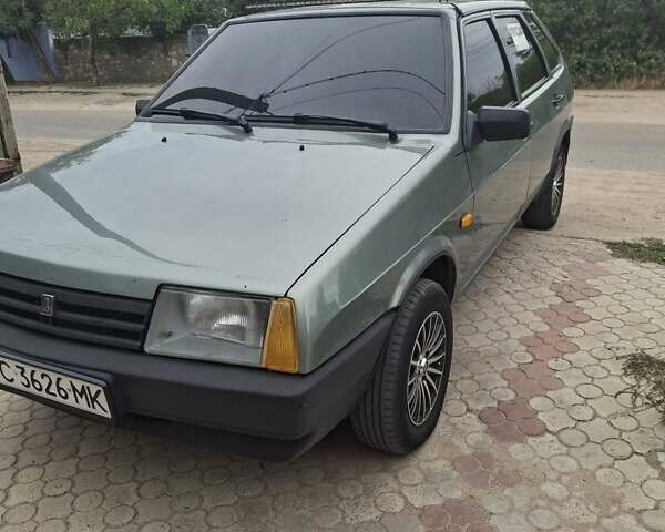 Зеленый ВАЗ 2109, объемом двигателя 1.6 л и пробегом 260 тыс. км за 2100 $, фото 1 на Automoto.ua