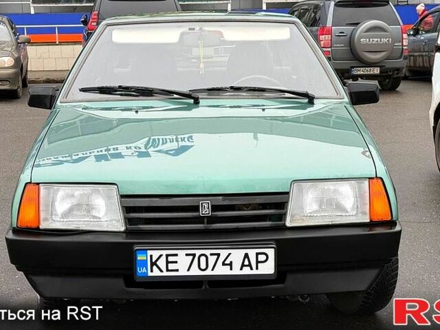 Зеленый ВАЗ 2109, объемом двигателя 1.6 л и пробегом 133 тыс. км за 1150 $, фото 1 на Automoto.ua
