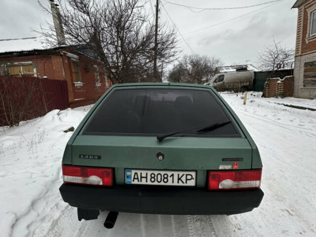 Зеленый ВАЗ 2109, объемом двигателя 1.6 л и пробегом 100 тыс. км за 1600 $, фото 1 на Automoto.ua