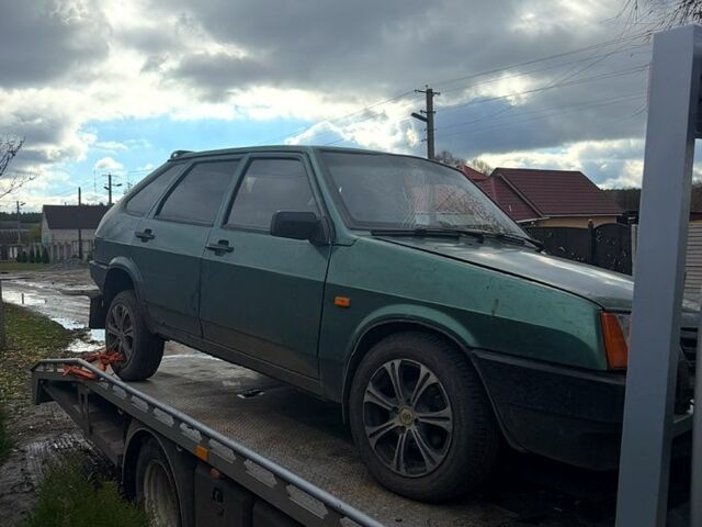 Зеленый ВАЗ 2109, объемом двигателя 1.6 л и пробегом 150 тыс. км за 600 $, фото 1 на Automoto.ua