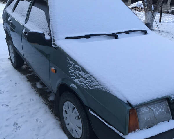 Зеленый ВАЗ 2109, объемом двигателя 1.6 л и пробегом 160 тыс. км за 1800 $, фото 1 на Automoto.ua