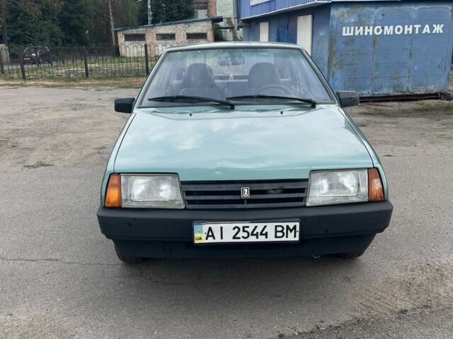Зеленый ВАЗ 2109, объемом двигателя 1.6 л и пробегом 230 тыс. км за 1696 $, фото 1 на Automoto.ua