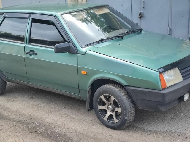 Зеленый ВАЗ 2109, объемом двигателя 1.6 л и пробегом 141 тыс. км за 2700 $, фото 1 на Automoto.ua