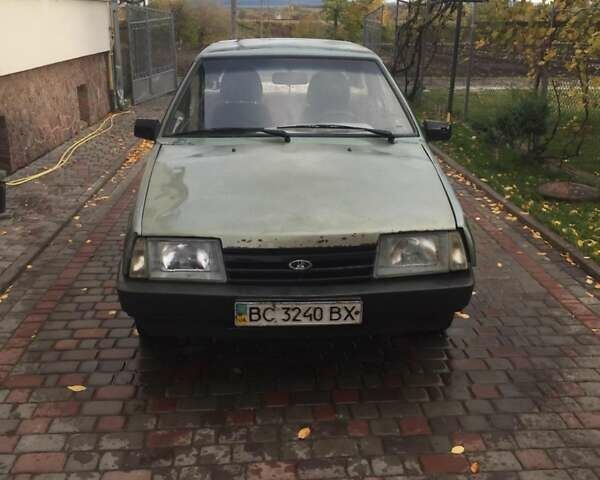 Зеленый ВАЗ 2109, объемом двигателя 1.6 л и пробегом 290 тыс. км за 750 $, фото 1 на Automoto.ua