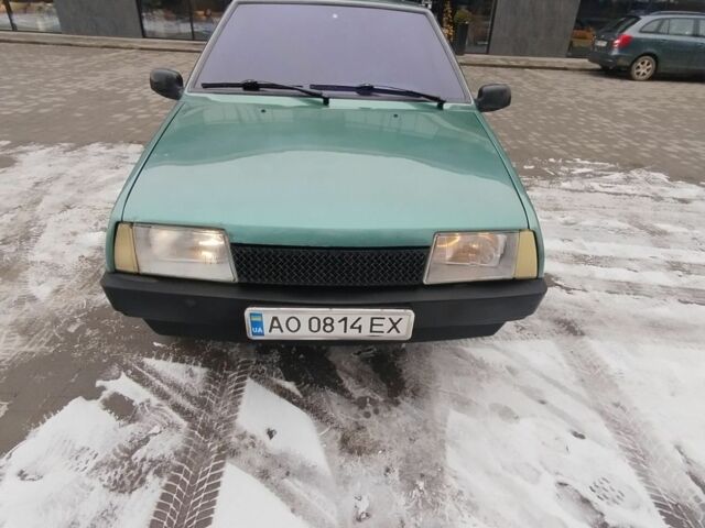 Зелений ВАЗ 2109, об'ємом двигуна 1.6 л та пробігом 170 тис. км за 1100 $, фото 1 на Automoto.ua