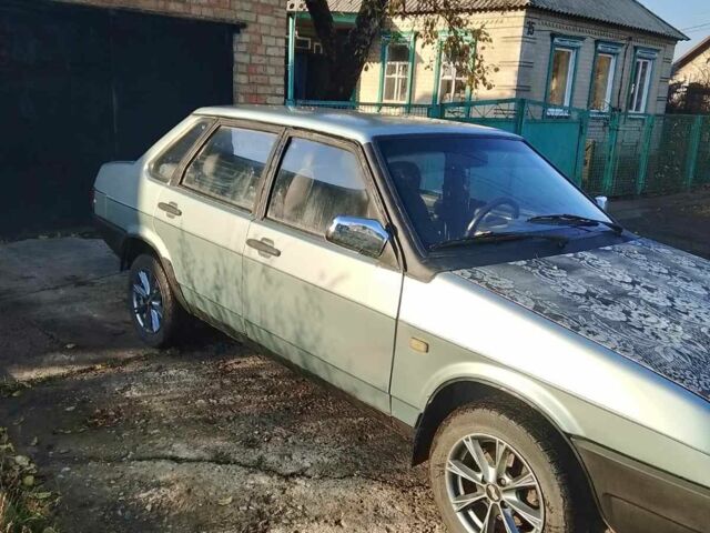 Зеленый ВАЗ 2109, объемом двигателя 1.5 л и пробегом 50 тыс. км за 1089 $, фото 1 на Automoto.ua