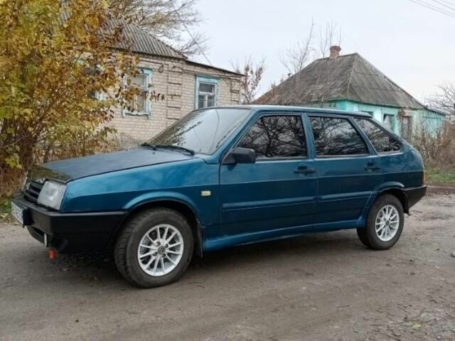 Зеленый ВАЗ 2109, объемом двигателя 1.5 л и пробегом 100 тыс. км за 1150 $, фото 1 на Automoto.ua