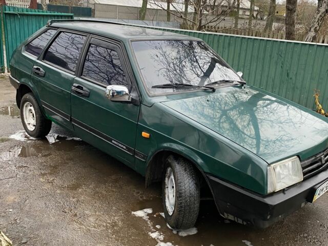 Зеленый ВАЗ 2109, объемом двигателя 5 л и пробегом 88 тыс. км за 1400 $, фото 1 на Automoto.ua