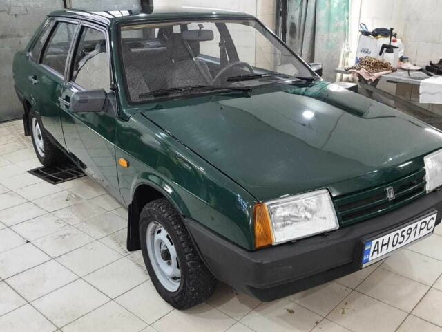 Зеленый ВАЗ 2109, объемом двигателя 0 л и пробегом 20 тыс. км за 2700 $, фото 1 на Automoto.ua