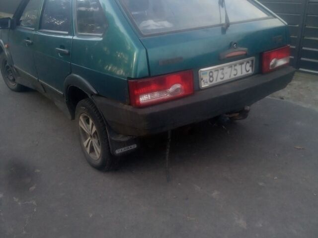 Зеленый ВАЗ 2109, объемом двигателя 1.5 л и пробегом 150 тыс. км за 600 $, фото 1 на Automoto.ua