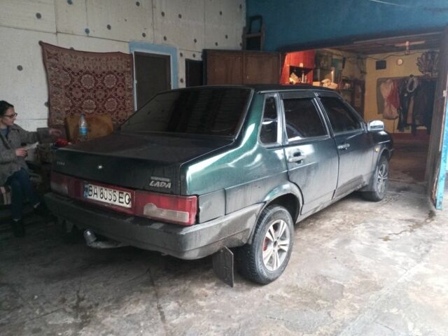 Зеленый ВАЗ 2109, объемом двигателя 1.5 л и пробегом 50 тыс. км за 1350 $, фото 1 на Automoto.ua