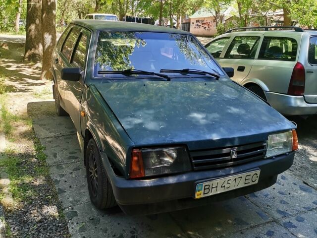 Зеленый ВАЗ 2109, объемом двигателя 0 л и пробегом 241 тыс. км за 550 $, фото 1 на Automoto.ua