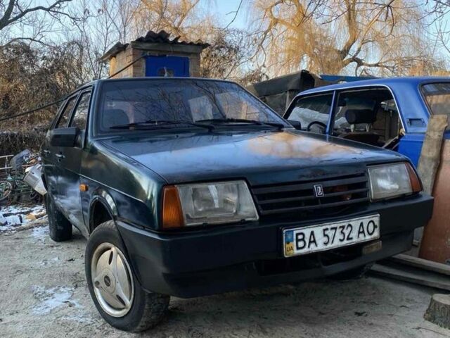 Зеленый ВАЗ 2109, объемом двигателя 1.5 л и пробегом 187 тыс. км за 623 $, фото 1 на Automoto.ua