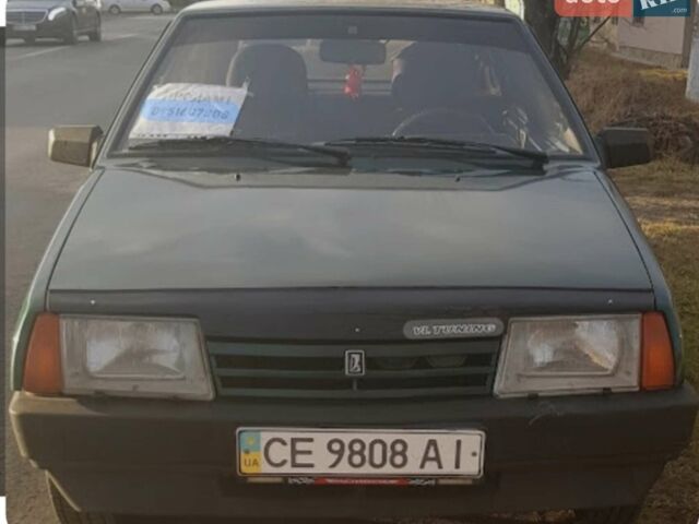Зеленый ВАЗ 2109, объемом двигателя 1.5 л и пробегом 180 тыс. км за 1650 $, фото 1 на Automoto.ua