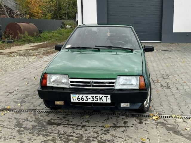 Зеленый ВАЗ 2109, объемом двигателя 1.5 л и пробегом 97 тыс. км за 1550 $, фото 1 на Automoto.ua
