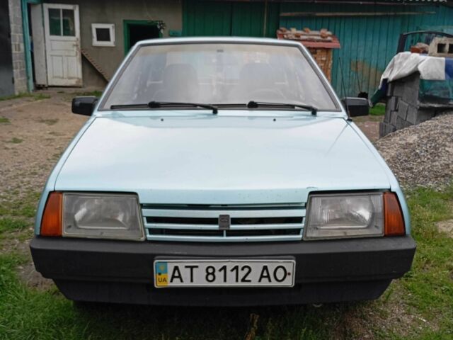 Зеленый ВАЗ 2109, объемом двигателя 1.5 л и пробегом 57 тыс. км за 1100 $, фото 1 на Automoto.ua