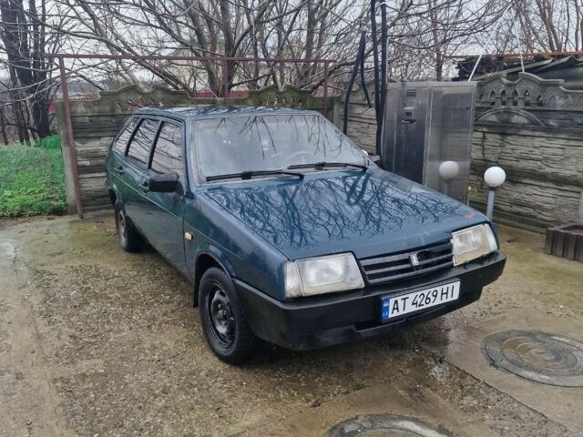 Зеленый ВАЗ 2109, объемом двигателя 1.5 л и пробегом 1 тыс. км за 1200 $, фото 1 на Automoto.ua