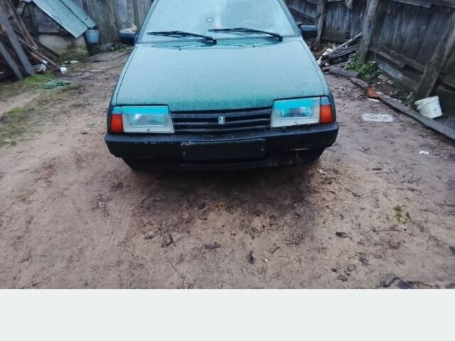 Зеленый ВАЗ 2109, объемом двигателя 1.5 л и пробегом 555 тыс. км за 349 $, фото 1 на Automoto.ua