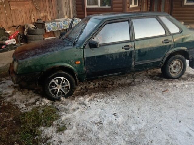 Зелений ВАЗ 2109, об'ємом двигуна 1.5 л та пробігом 1 тис. км за 600 $, фото 1 на Automoto.ua