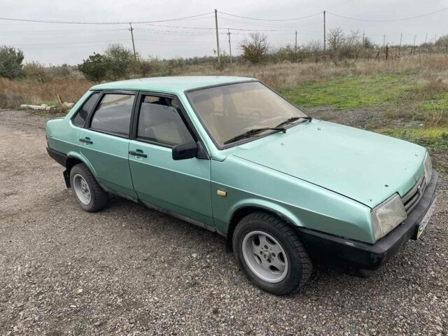 Зеленый ВАЗ 2109, объемом двигателя 1.5 л и пробегом 3 тыс. км за 1600 $, фото 1 на Automoto.ua