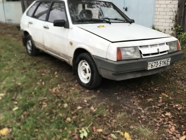 Белый ВАЗ 21093, объемом двигателя 1.5 л и пробегом 270 тыс. км за 612 $, фото 1 на Automoto.ua