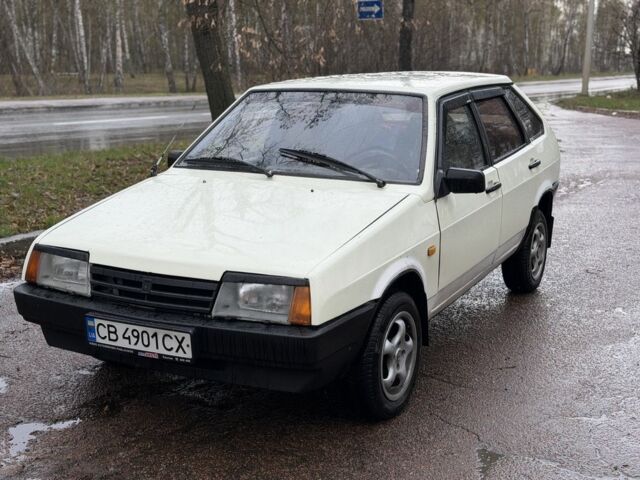 Белый ВАЗ 21093, объемом двигателя 1.5 л и пробегом 75 тыс. км за 1200 $, фото 1 на Automoto.ua