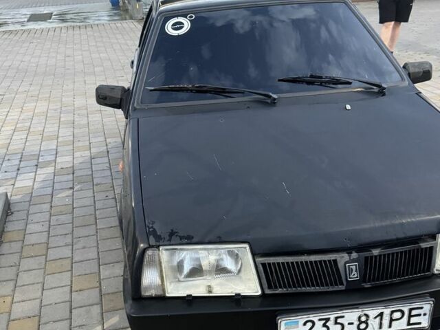 Черный ВАЗ 21093, объемом двигателя 10 л и пробегом 3 тыс. км за 650 $, фото 1 на Automoto.ua