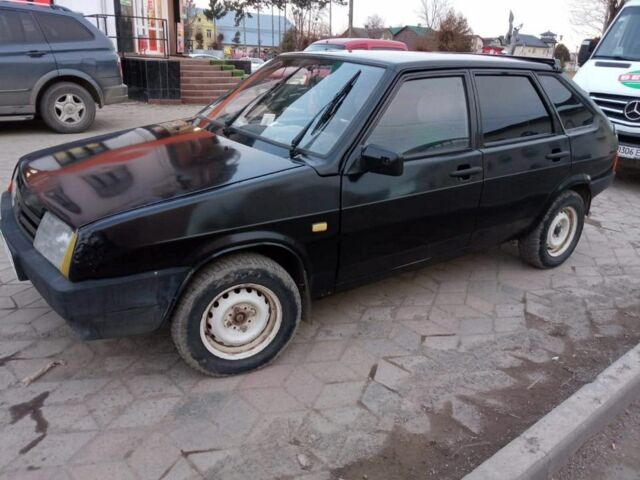 Черный ВАЗ 21093, объемом двигателя 1.3 л и пробегом 3 тыс. км за 750 $, фото 1 на Automoto.ua